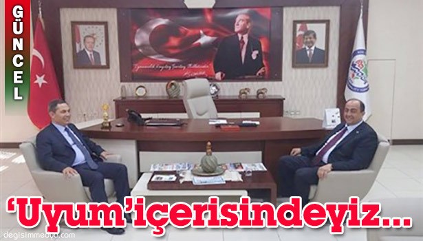 BAŞKAN DEMİRTAŞ BAŞKAN UYSAL'I ZİYARET ETTİ