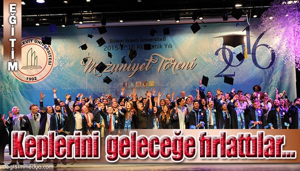 ÖĞRENCİLER KEPLERİNİ GELECEĞE FIRLATTILAR...