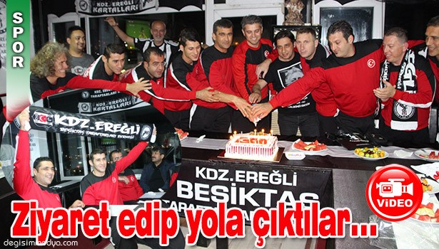 PARAVOLEY BEŞİKTAŞ TARAFTARLARINI ZİYARET EDİP YOLA ÇIKTI