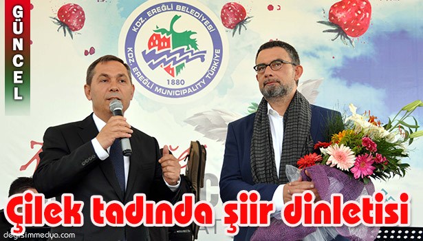 İBRAHİM SADRİ'DEN ÇİLEK TADINDA ŞİİR DİNLETİSİ...