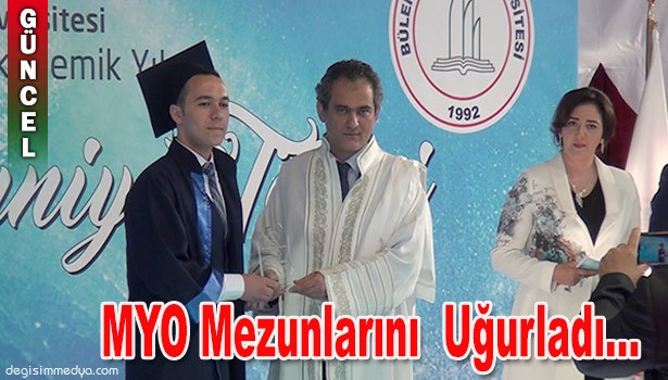 MYO MEZUNLARINI GELECEĞE UĞURLADI