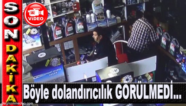 BÖYLE DOLANDIRICILIK GÖRÜLMEDİ...