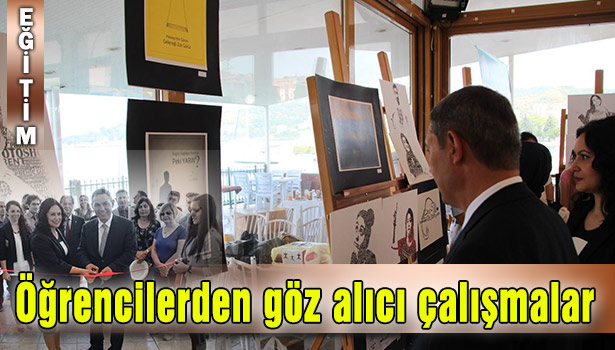 BİR YIL ÖNCE AÇILAN OKUL ÖĞRENCİLERİNDEN GÖZ ALICI ÇALIŞMALAR