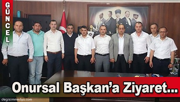 ONURSAL BAŞKAN DEMİRTAŞ'I ZİYARET ETTİLER...