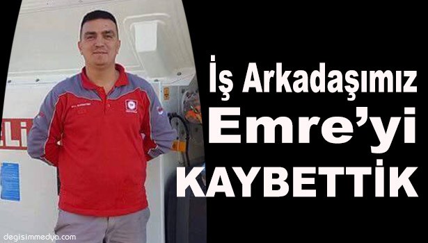 İŞ ARKADAŞIMIZ EMRE KAYMAZ SEVENLERİNİ ÜZDÜ...