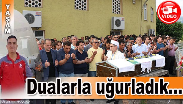 İŞ ARKADAŞIMIZ EMRE KAYMAZ'I EBEDİYETE UĞURLADIK