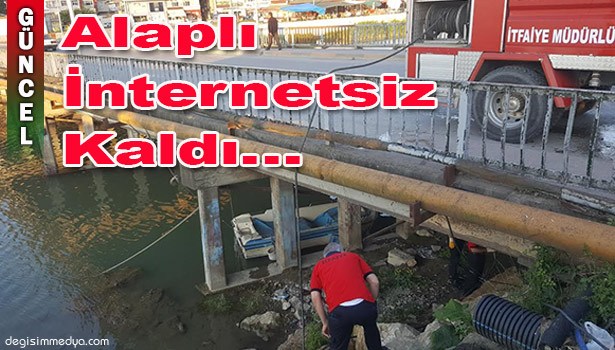 ALAPLI İNTERNETSİZ KALDI...
