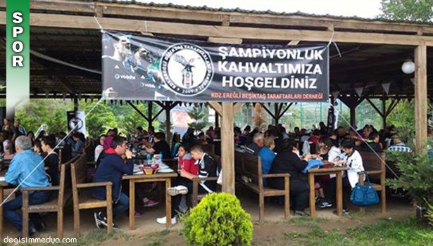 BEŞİKTAŞLILAR ŞAMPİYONLUK KAHVALTISINDA BULUŞTULAR...