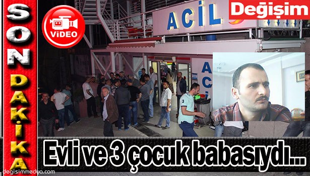 ERDEMİR'DE İŞ KAZASI... EVLİ 3 ÇOCUK BABASIYDI...