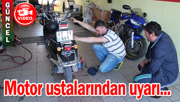 MOTOR USTALARINDAN UYARI: KAZA ANINDA SİZİ KORUR (KASK)...