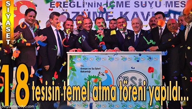 BAKAN EROĞLU, ZONGULDAK'TA AÇILIŞ VE TEMEL ATMA TÖRENİNE KATILDI
