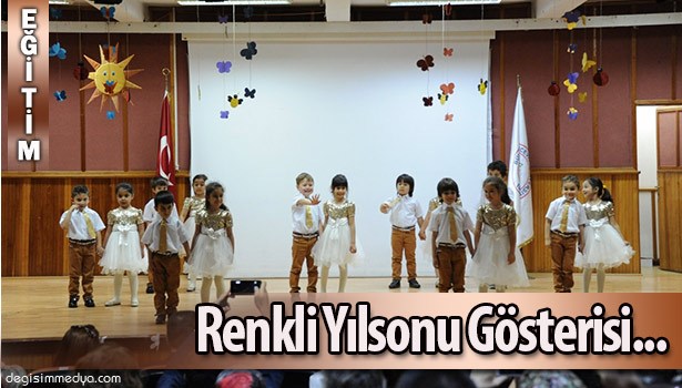 BEÜ OKUL ÖNCESİ EĞİTİM MERKEZİNDEN RENKLİ YILSONU GÖSTERİSİ...