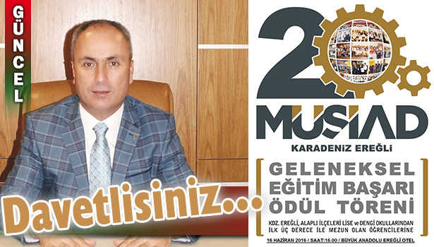 20. MÜSİAD EĞİTİM BAŞARI ÖDÜL TÖRENİ
