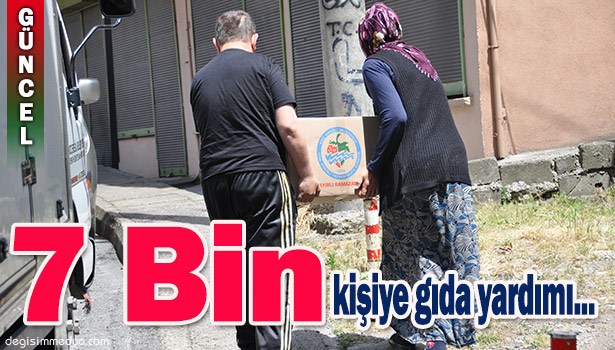 KDZ.EREĞLİ BELEDİYESİNDEN RAMAZAN YARDIMI..