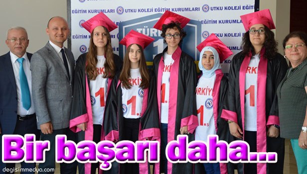 UTKU KOLEJİ'NDEN BİR BAŞARI DAHA...