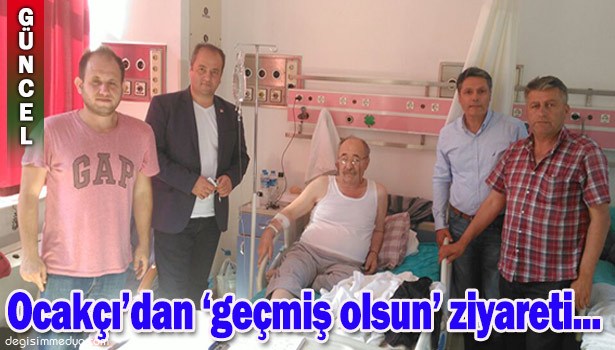 CHP'DEN 'GEÇMİŞ OLSUN' ZİYARETİ...