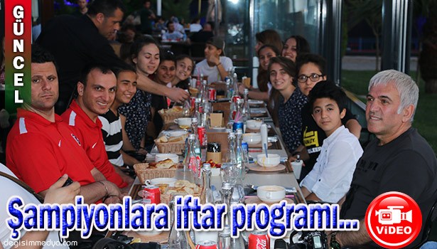 AVRUPA ÜÇÜNCÜSÜ KIZLARA İFTAR PROGRAMI...