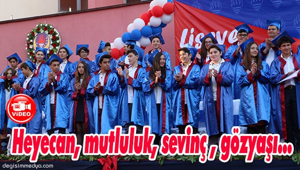 TED KOLEJİ'NDE MEZUNİYET COŞKUSU