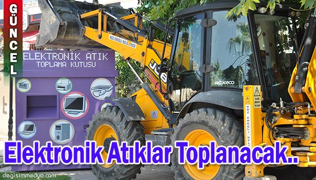 EREĞLİ'DE, ELEKTRONİK ATIKLAR TOPLANACAK..