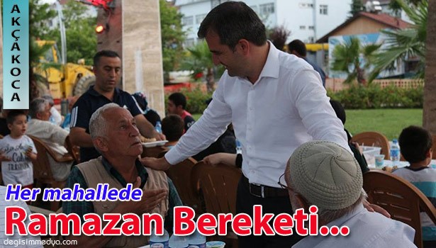 RAMAZAN AYININ GÜZELLİKLERİ İFTARDA BİR ARADA YAŞANIYOR