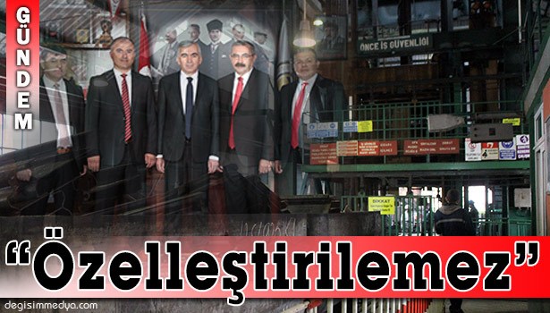 "ÖZELLEŞTİRİLEMEZ"