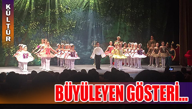 GELECEĞİN BALERİNLERİ BÜYÜLEDİ