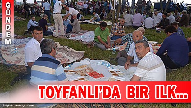 TOYFANLI KÖYÜNDE BİR İLK YAŞANDI...