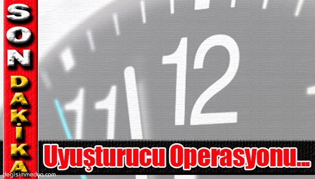 UYUŞTURUCU OPERASYONU : 17 GÖZALTI...