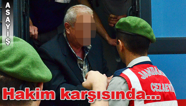 ESNAF KOMŞUSUNU YARALAYAN SANIK HAKİM KARŞISINDA