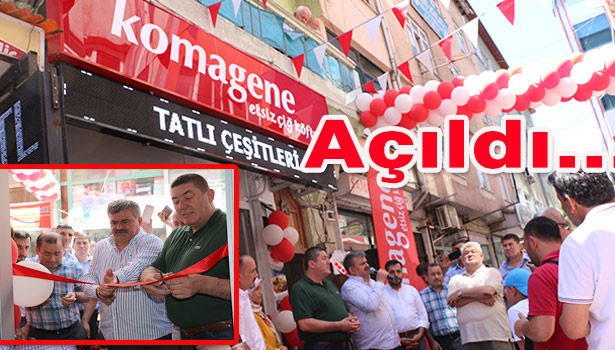 KOMAGENE ÇİG KÖFTE ALAPLI'DA AÇILDI