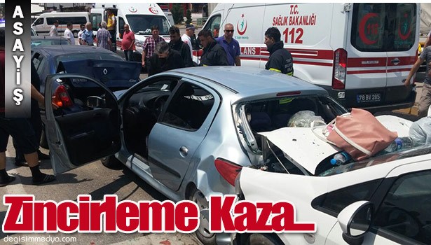 ZİNCİRLEME TRAFİK KAZASI