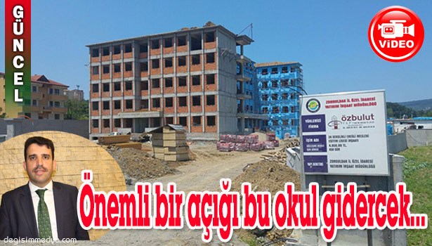 ÖNEMLİ BİR AÇIĞI BU OKUL GİDERECEK...