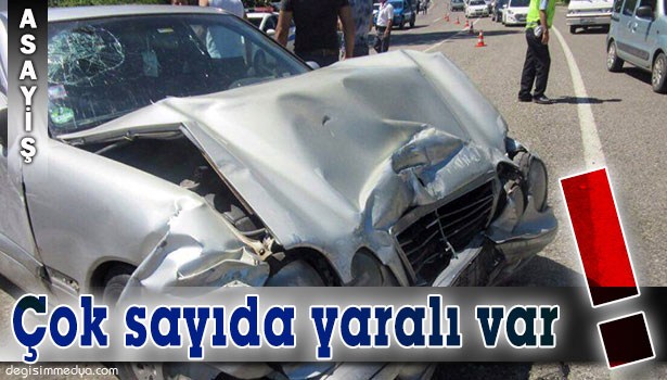 ZONGULDAK - BARTIN KARAYOLU'NDA TRAFİK KAZASI: 5 YARALI