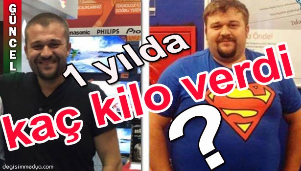 BİR YILDA 80 KİLO VERDİ HAYATI DEĞİŞTİ...