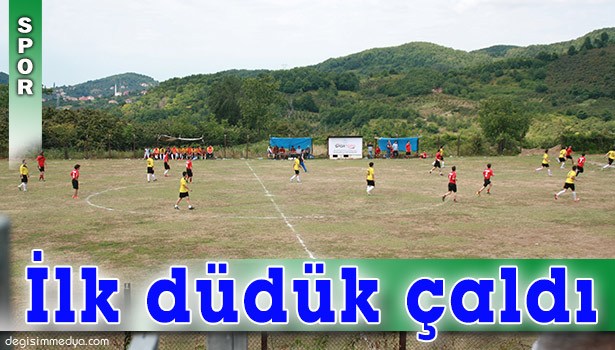 GELENEKSEL TURNUVADA İLK DÜDÜK ÇALDI...