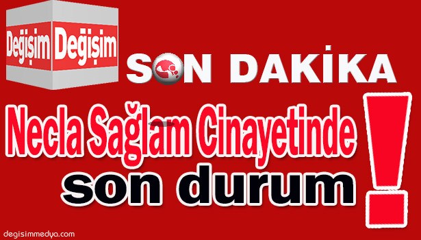 NECLA SAĞLAM CİNAYETİNDE İDDİANAME TAMAMLANDI
