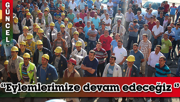 ARSLAN MADENCİLERLE BİR ARAYA GELDİ