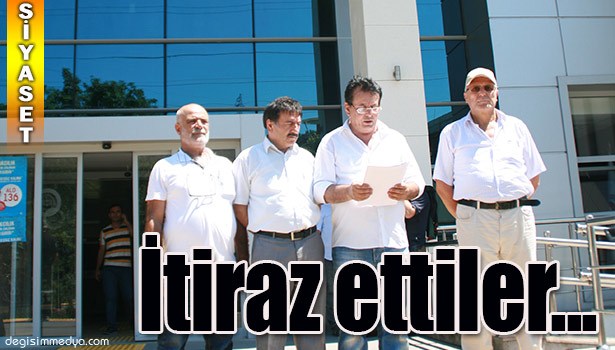 BBP İTİRAZ ETTİ...
