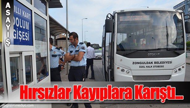 HIRSIZLAR KAYIPLARA KARIŞTI...