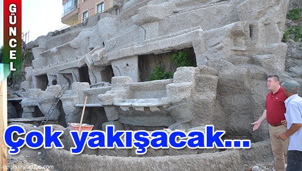 DEKORATİF ŞELALE ÇOK YAKIŞACAK...