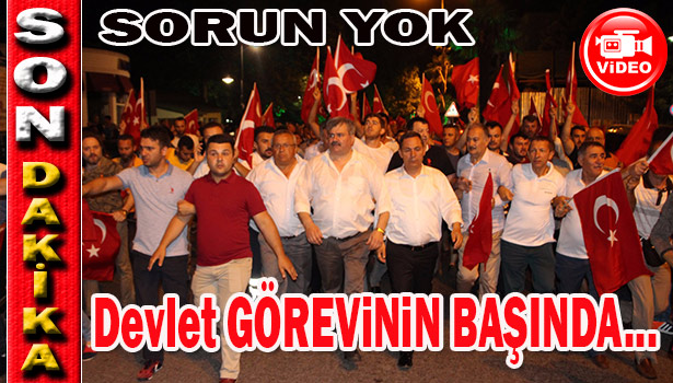 HALK SOKAKLARA İNDİ...