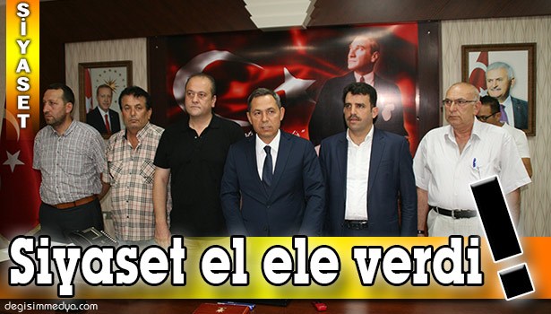 SİYASET EL ELE VERDİ!