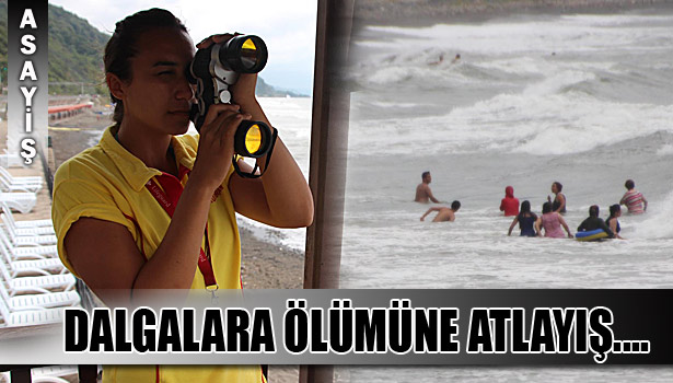 EKİPLER ARAMA YAPARKEN, VATANDAŞ DENİZE ÖLÜMÜNE DALDI