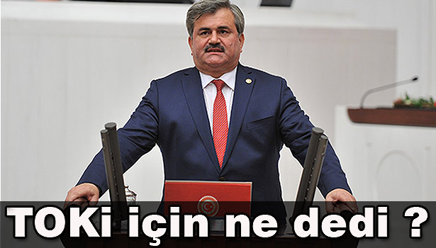 ÇATUROĞLU, TOKİ İÇİN NELER DEDİ ?