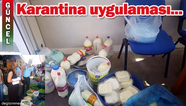 KARANTİNA UYGULAMASI...