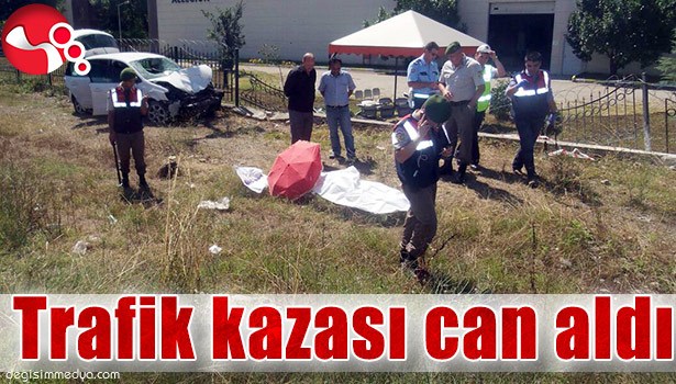 TRAFİK KAZASI CAN ALDI...
