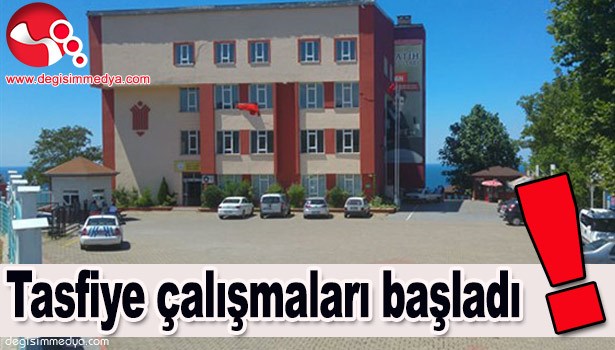 TASFİYE ÇALIŞMALARI BAŞLADI!