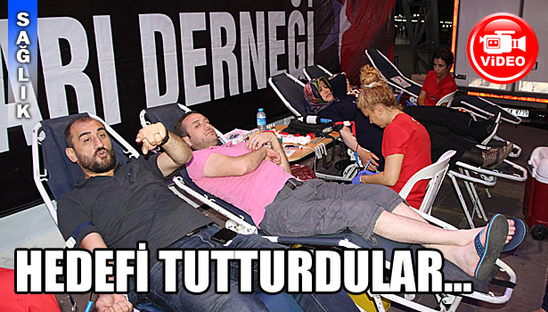 BEŞİKTAŞ TARAFTARLARI DERNEĞİ KAN BAĞIŞINDA HEDEFİNİ AŞTI