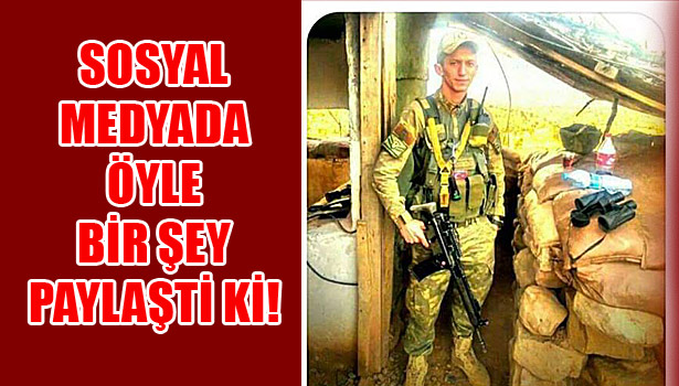 SOSYAL MEDYADAN ÖYLE BİR MESAJ YOLLADI Kİ...