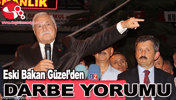 ESKİ BAKAN HASAN CELAL GÜZEL'İN DARBE YORUMU...